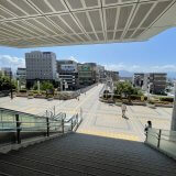 長野駅東口からの風景