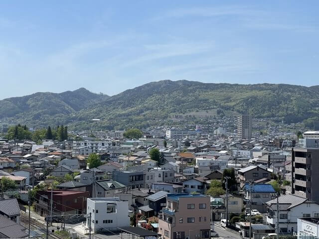 長野市吉田市街地全景