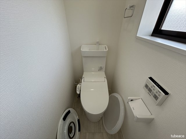 ２階にもトイレがあるのが嬉しいですね。